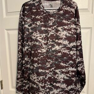 Badger Sport - long sleeve digi camo dri fit